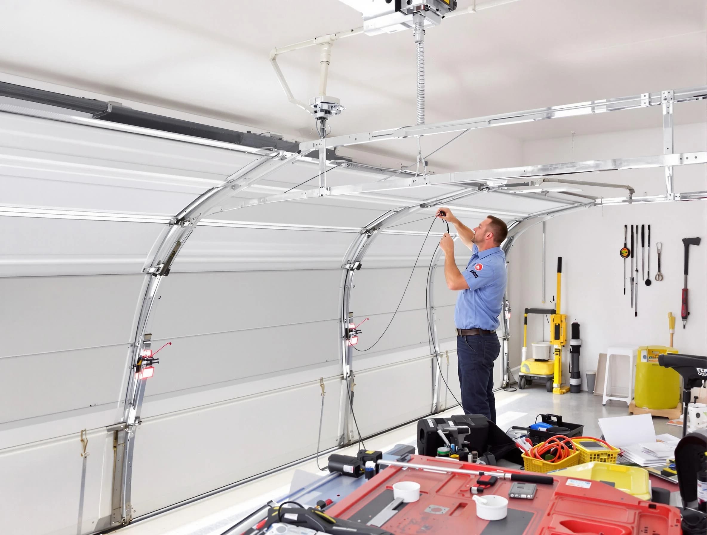 Garage door cable repair service by Bound Brook Garage Door Repair in Bound Brook