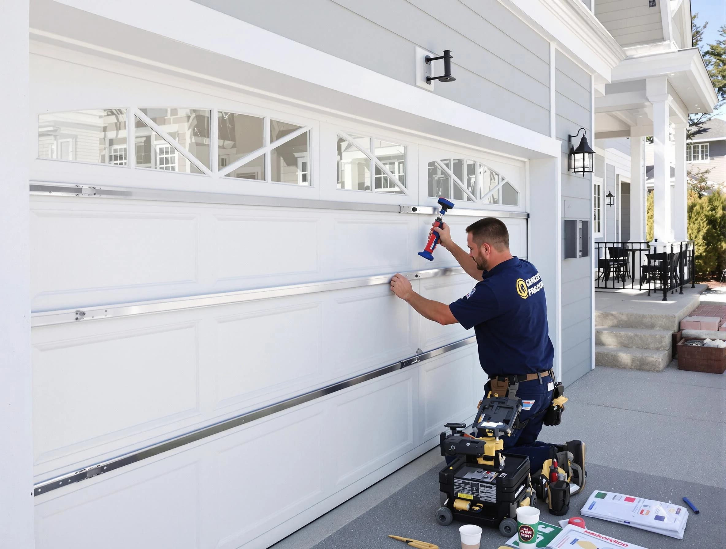 Professional garage door installation by Bound Brook Garage Door Repair in Bound Brook