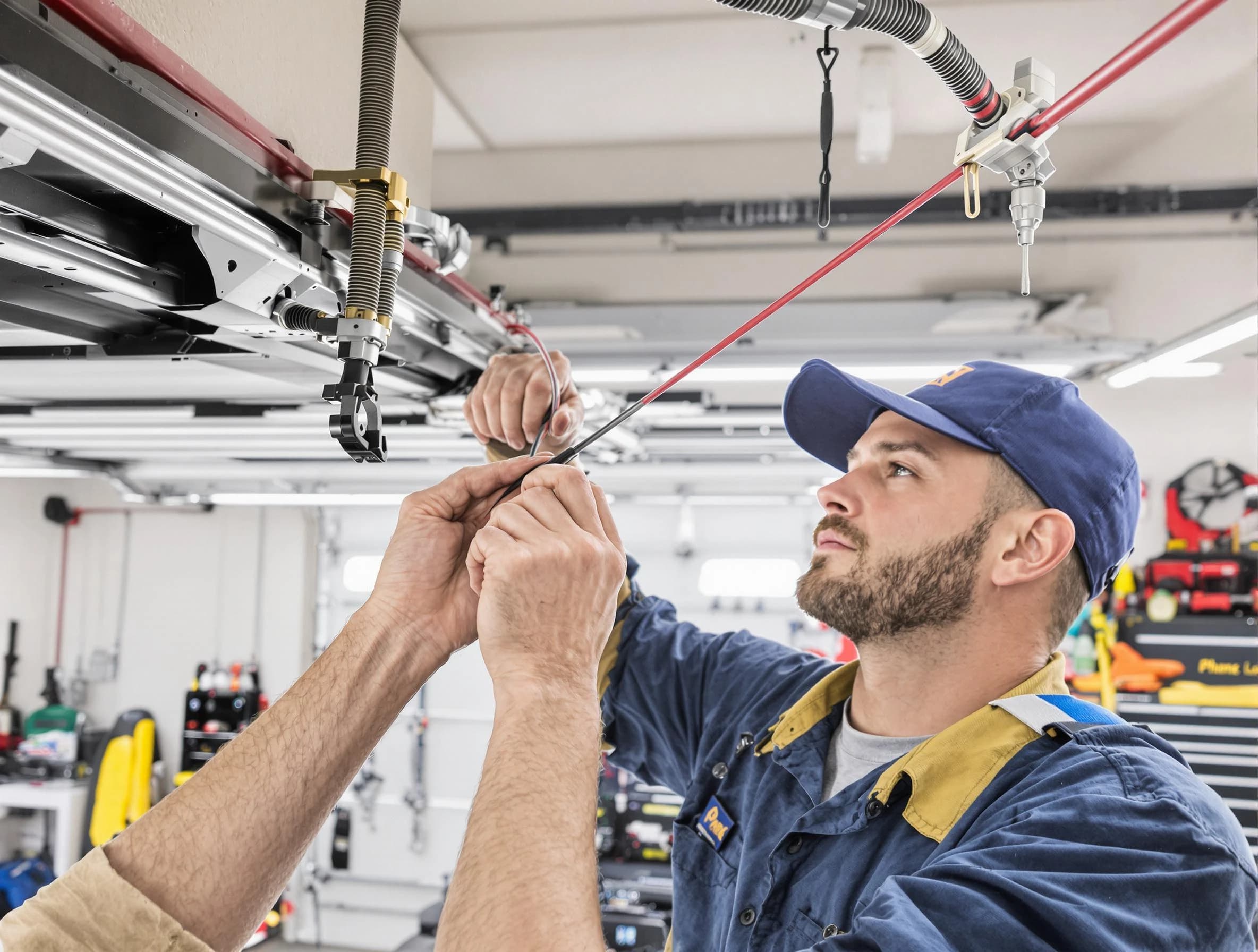 Garage Door Cable Repair in Bound Brook