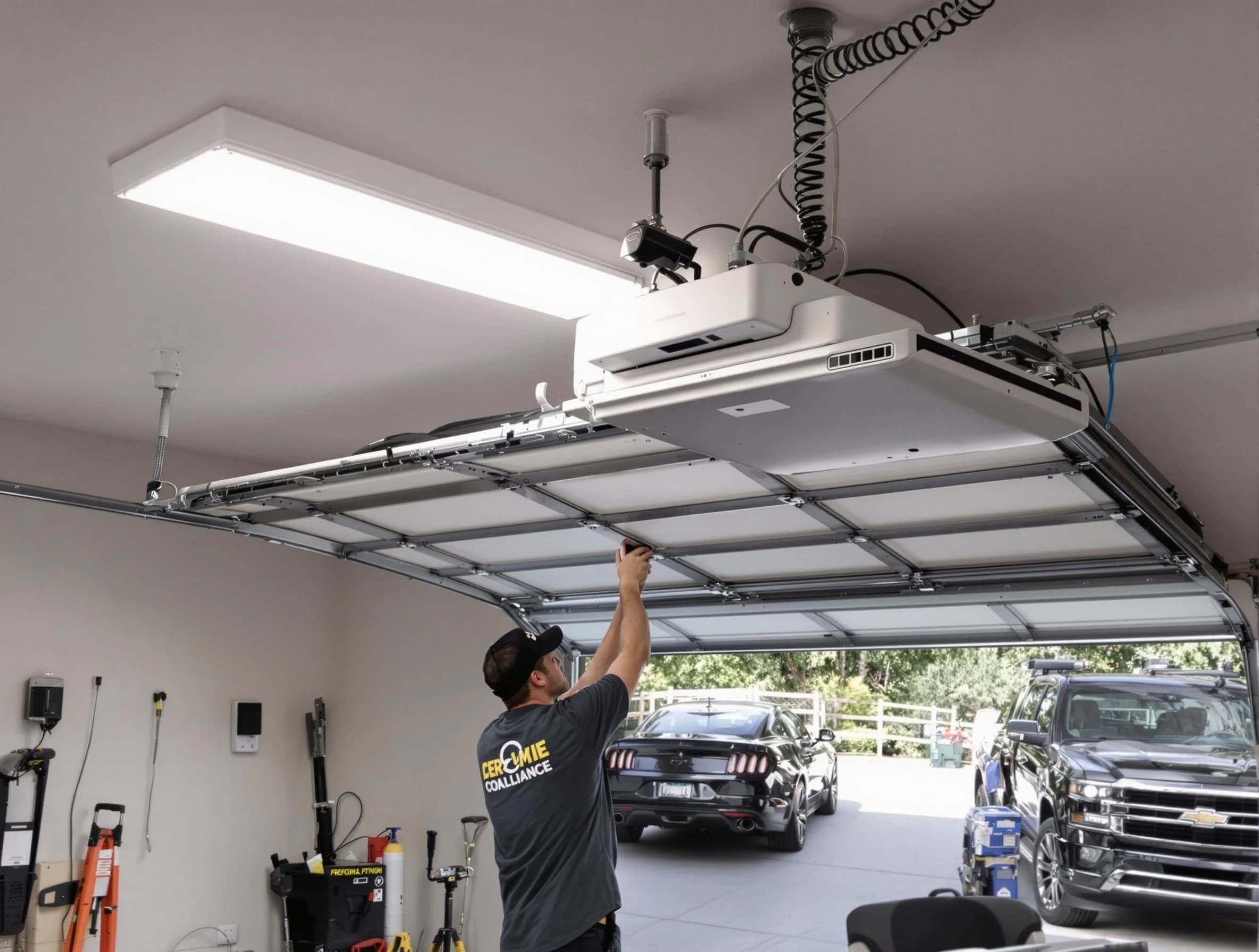 Garage Door Opener Installation in Bound Brook