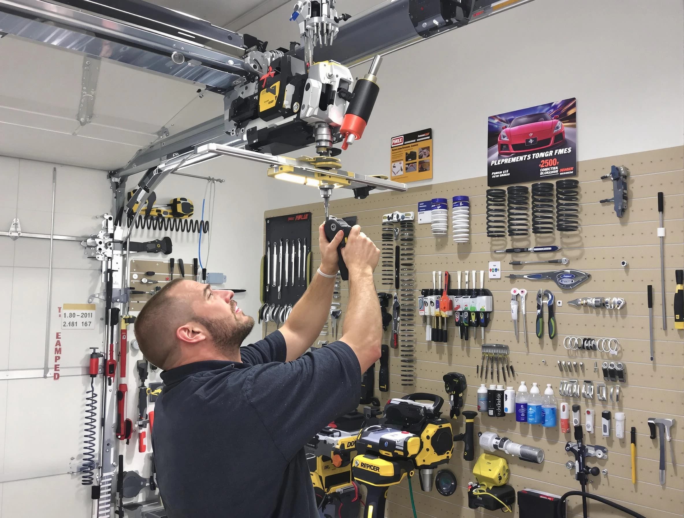 Garage Door Spring Repair in Bound Brook